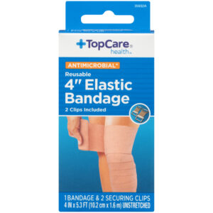 Antimicrobial Reusable 4" Elastic Bandage