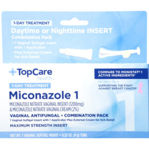 TopCare Health Combination Pack Miconazole 1 ea