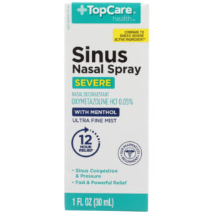 Severe Sinus Nasal Decongestant Oxymetazoline Hcl 0.05% Nasal Spray  Menthol