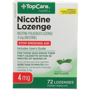 Nicotine Polacrilex 4 Mg Stop Smoking Aid Lozenges  Mint