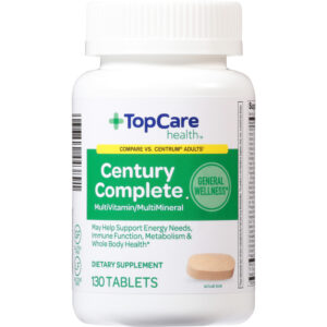 TopCare Health Century Complete Multivitamin/Multimineral 130 Tablets