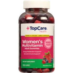TopCare Health Mixed Berry Flavors Women's Multivitamin 150 Gummies