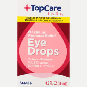 TopCare Health Maximum Redness Relief Eye Drops 0.5 fl oz