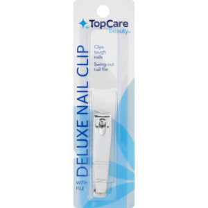 TopCare Beauty Deluxe With File Nail Clip 1 ea
