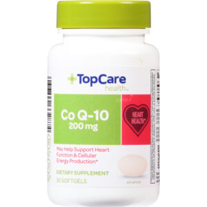 TopCare Health 200 mg Co Q-10 30 Softgels