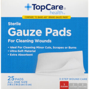 TopCare Health Sterile Gauze Pads 25 ea