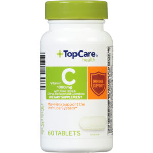 TopCare Health 1000 mg Vitamin C 60 Tablets
