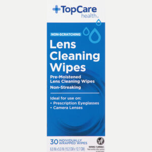 TopCare Health Non-Scratching Lens Cleaning Wipes 30 ea