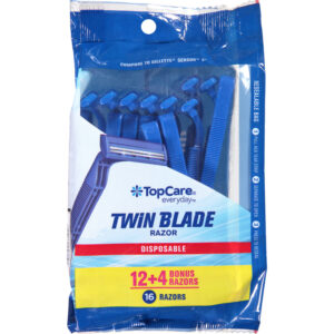 TopCare Everyday Disposable Twin Blade Razor 16 ea