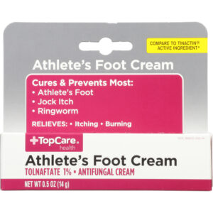 TopCare Health Athlete's Foot Cream 0.5 oz