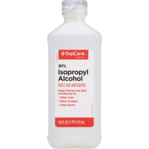 TopCare Health 91% Isopropyl Alcohol 16 fl oz