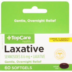 TopCare Health 8.6 mg Laxative 60 Softgels