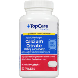 Vitamin Calc Citrt 630Mg +Vit D 500Iu Tbl