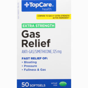 TopCare Health Extra Strength Gas Relief 50 Softgels
