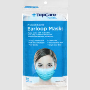 TopCare Health Earloop Masks 10 ea