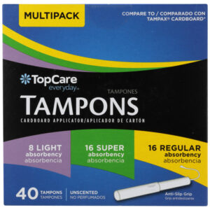 Tampons Cardboard Multi Pk Sup/Reg/Light