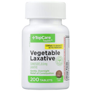 Vegetable Laxative Sennosides 8.6 Mg Tablets
