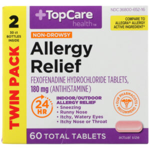 Allergy Rlf Fexofenadine Hci 180Mg Tab