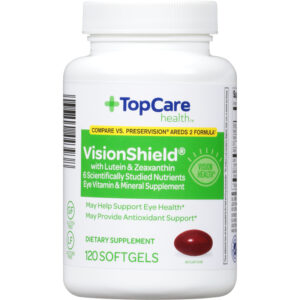TopCare Health VisionShield with Lutein & Zeaxanthin 120 Softgels