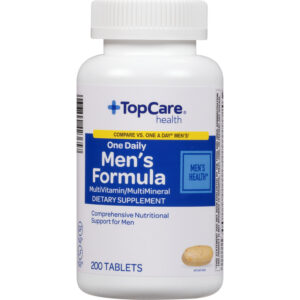 TopCare Health One Daily Men's Formula Multivitamin/Multimineral 200 Tablets