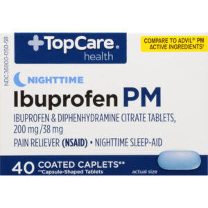 TopCare Health Nighttime Ibuprofen PM 40 Caplets