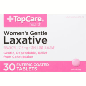 TopCare Health 5 mg Women's Gentle Laxative 30 Tablets