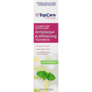 TopCare Everyday Antiplaque & Whitening Peppermint Toothpaste 5.5 oz