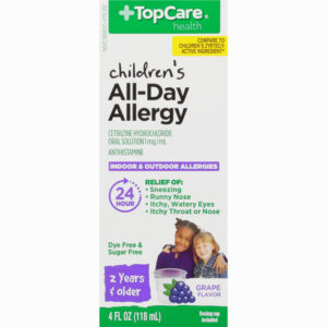 TopCare Health Children's 1 mg/ml Grape Flavor All-Day Allergy 4 fl oz