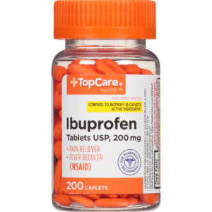 TopCare Health 200 mg Ibuprofen 200 Caplets
