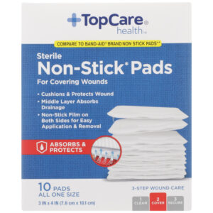 Sterile Non-Stick All One Size Pads