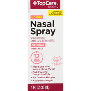 Nasal Decongestant Oxymetazoline Hcl 0.05% No Drip Nasal Spray  Original