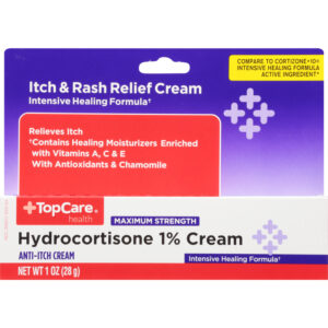 TopCare Health Maximum Strength Hydrocortisone 1% Cream 1 oz