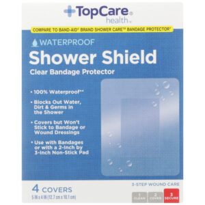 Waterproof Shower Shield Clear Bandage Protector Covers