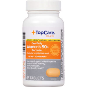 TopCare Health Womens One Daily Women's 50+ Formula Multivitamin/Multimineral 65 Tablets