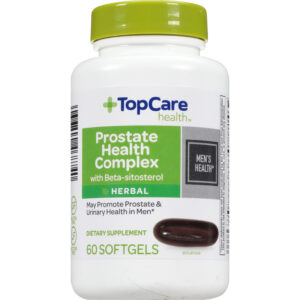 Prostate Health Complex With Beta-Sitosterol Herbal Dietary Supplement Softgels