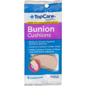 TopCare Health Bunion Cushions 6 ea