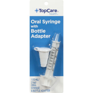 Oral Syringe With Bottle Adapter