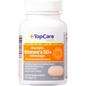 TopCare Health One Daily Advantage Women's 50+ Multivitamin/Multimineral 65 Tablets