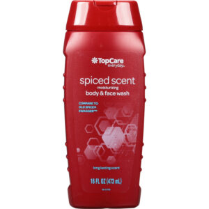 TopCare Everyday Moisturizing Spiced Scent Body & Face Wash 16 oz