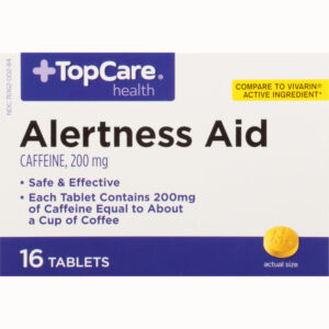 TopCare Health 200 mg Alertness Aid 16 Tablets