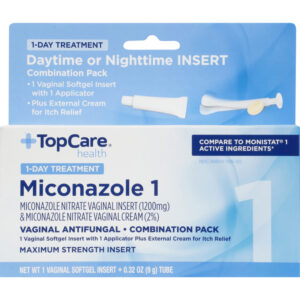 TopCare Health Combination Pack Miconazole 1 1 ea