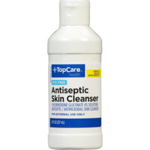 TopCare Health Dye Free Antiseptic Skin Cleanser 8 fl oz