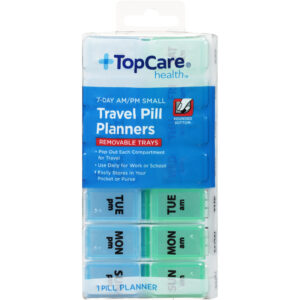 7-Day Am/Pm Small Travel Pill Planners