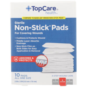 Sterile Non-Stick All One Size Pads