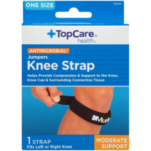 One Size Moderate Support Antimicrobial Jumpers Knee Strap