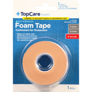 TopCare Health Waterproof Foam Tape 1 ea
