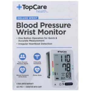 Deluxe Blood Pressure Wrist Monitor