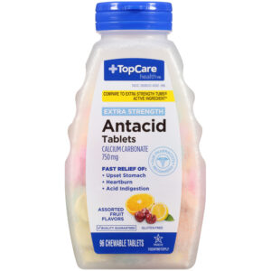 Antacid Calcium Ex Str Asst Fruit Tab
