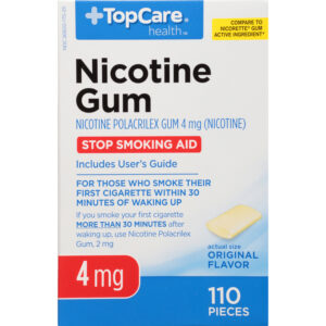 Nicotine Polacrilex 4 Mg Stop Smoking Aid Gum  Original