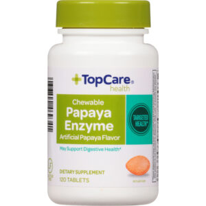 TopCare Health Papaya Enzyme 120 Chewable Tablets